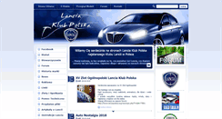 Desktop Screenshot of lanciapolska.org